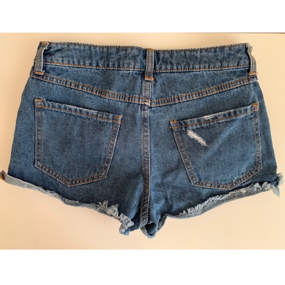 Ripped Jean Shorts - Picture 2 of 5